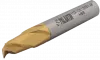 Фреза концевая EMP-2F-10x63-HSS-TiN