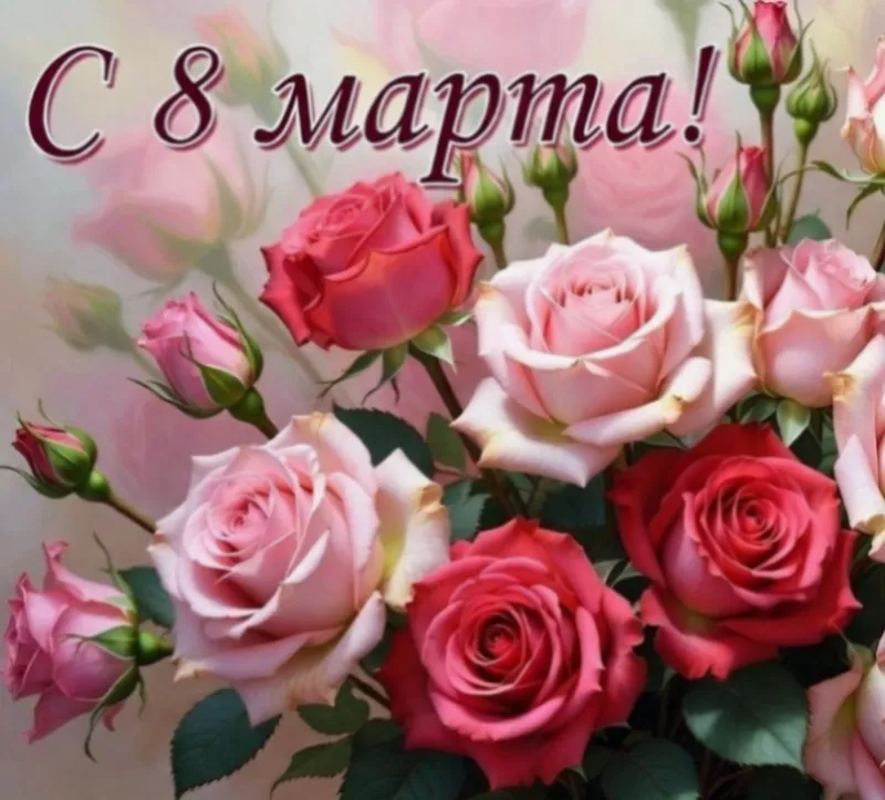 С Международным женским днем!