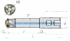 Фреза концевая резьбонарезная SMT29-25M11U-3C