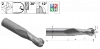 Микрофреза твердосплавная сферическая M2SR0090BLH