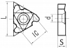 Пластина резьбовая 22VER-2.0SAGE-DM215