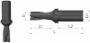 Сверло со сменными пластинами UD30.WC04.250.W25